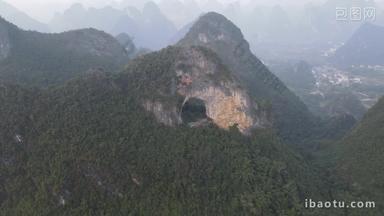 广西桂林山水风光航拍