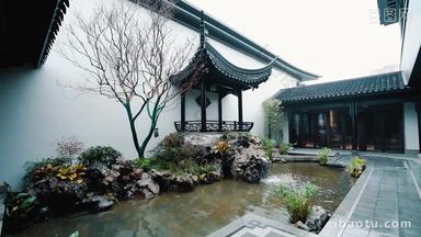 苏州园林景观中国风古建筑