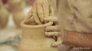 彩陶制作彩陶彩陶工艺陶器