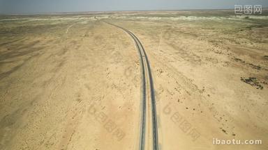 <strong>沙漠公路</strong>航拍4k