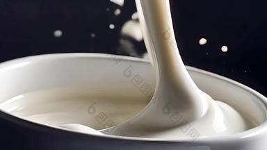 牛奶广告视频素材