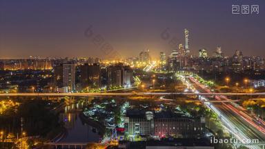 北京夜景和晨曦光影美不胜收