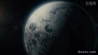 气体巨行星。美丽的深空间。<strong>宇宙</strong>中亿万星系。难以置信的美丽。ganymede