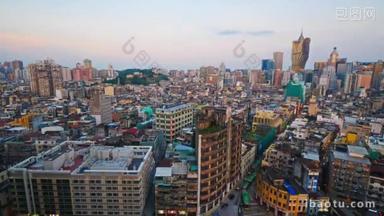 现代大都市亚洲城市的风景镜头