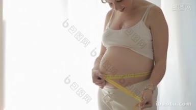 意大利孕妇月量腰，微笑复制空间