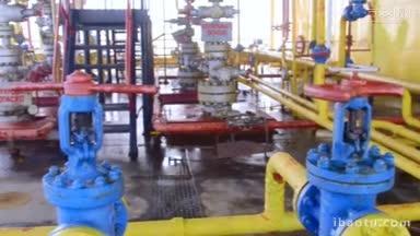 东卡赞提普油田海上油气生产平台管道、仪表和阀门系列