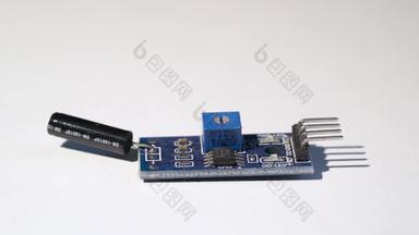 振动传感器<strong>模块</strong>电子工程arduino组件Diy