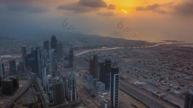 城市景观市中心迪拜迪拜溪迪拜曼联阿拉伯阿联酋航空公司