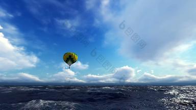 单空气<strong>气球</strong>海