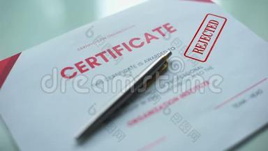 证书文件被拒绝，在正式文件上加盖公章，评估