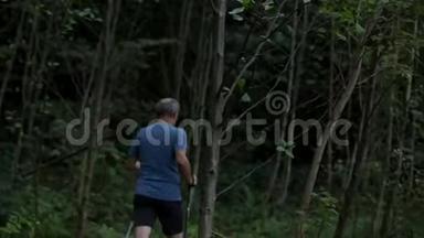 特雷克走进森林