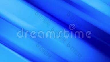 创意抽象蓝色背景与液体抽象梯度的明亮蓝色颜色混合缓慢。 4k平滑无缝隙