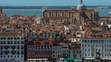 威尼斯的<strong>旅游</strong>景点和旧建筑，全景，<strong>旅游</strong>