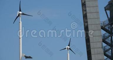 视频，风力涡轮机和新能源。