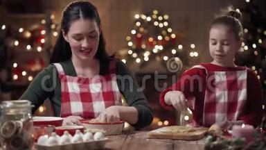家庭烹饪圣诞饼干