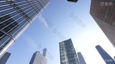 北京高楼繁荣都市风光实拍