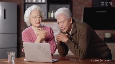 老年夫妇笑4K分辨率幸福高清实拍