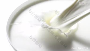 牛奶营养豆浆水平构图健康的视频素材