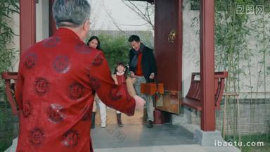 幸福家庭回家传统文化愉悦北京素材