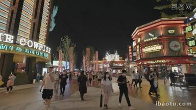 北京环球影城大道首都4K分辨率旅行高清实拍