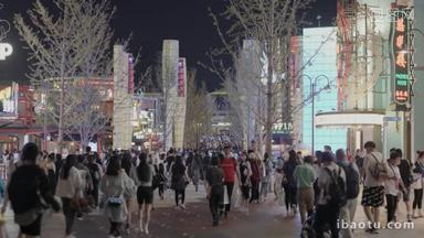 北京环球影城购物中心影视繁荣视频