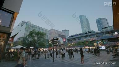 北京户外高层建筑国际著名景点繁荣视频