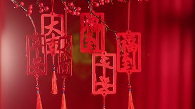 新年静物春节传统色彩鲜艳户内实拍