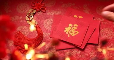 新年静物中国结文化新年高清视频