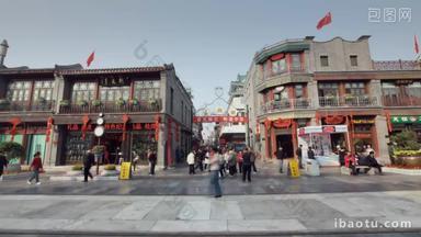 北京前门大街传统镜头