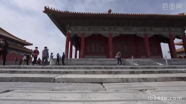 北京故宫城墙文化延时摄影视频