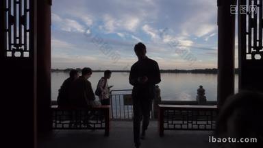 北京水名胜古迹国际著名景点镜头