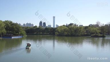 北京建筑水4K分辨率园林高清实拍