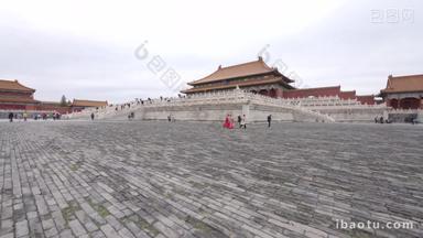 北京故宫历史建筑特色古代文明视频