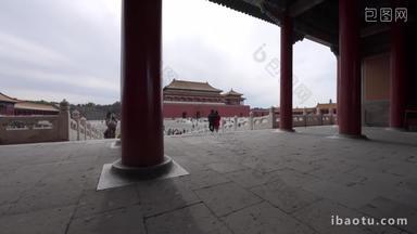 北京故宫保护古典风格长廊宣传片