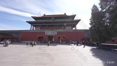 北京故宫广场旅行者横屏画面