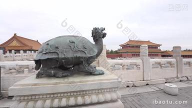 北京故宫紫禁城国内著名景点旅游目的地实拍素材