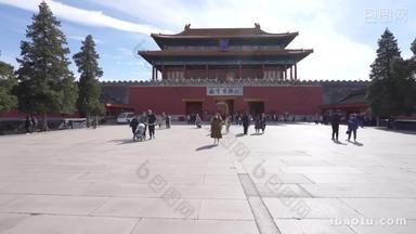 北京<strong>故宫</strong>古老的当地著名景点历史清晰实拍