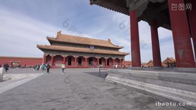 北京故宫造建筑国际著名景点白昼宣传片