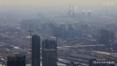 北京城市首都摩天大楼清晰视频