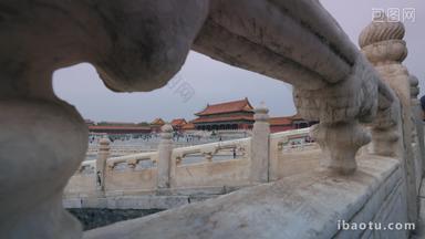 北京故宫文化古典式紫禁城实拍