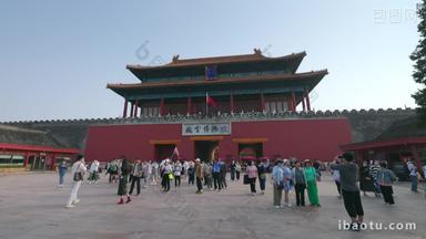 北京故宫古代文明元素实拍素材
