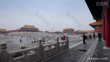 北京故宫彩色图片当地著名景点镜头