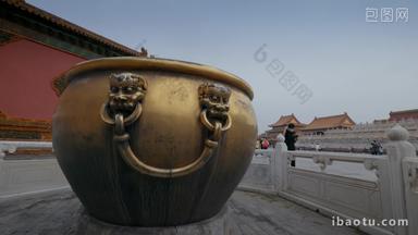 北京故宫紫禁城古典风格高清视频