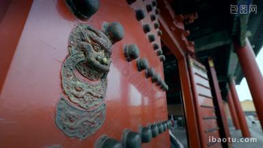 故宫宫门历史建造清晰视频