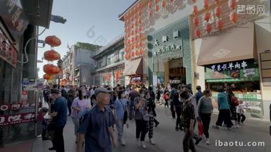 北京前门大街彩色图片影视传统视频