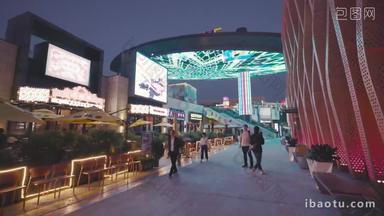 北京五棵松法辨认的延时摄影高清实拍
