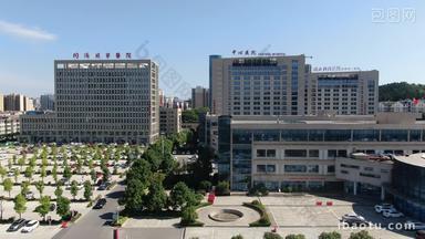 航拍湖北咸宁中心医院