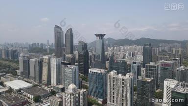 航拍深圳城市宣传片地标建筑