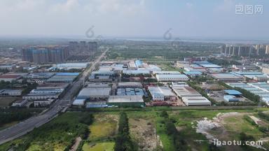 湖北荆州工业园工业生产航拍