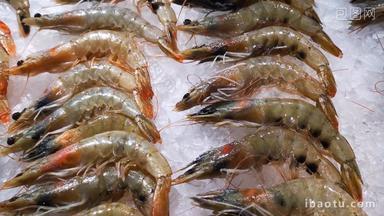 生鲜海鲜花甲基围虾下龙虾螃蟹鱼